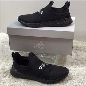 Adidas black Puremotion Adapt running shoes 7.5
